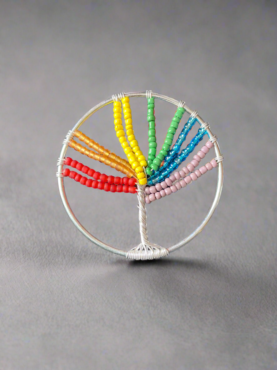 (Copy) (Copy) (Copy) (Copy) (Copy) (Copy) (Copy) (Copy) (Copy) (Copy) (Copy) Rainbow Beaded Tree of Life