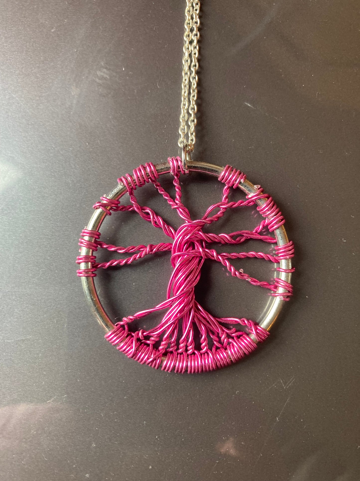 Wire Wrapped Tree of Life Necklace